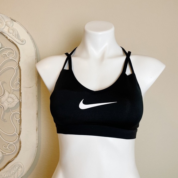 Nike Other - Nike | Black Logo Sports Bra S